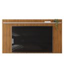 Ver imagem 5 de Painel Quarto P/ Tv até 70 Pol Rio 193x136cm Freijo/off White - Dj Móveis