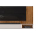 Ver imagem 4 de Painel Quarto P/ Tv até 70 Pol Rio 193x136cm Freijo/off White - Dj Móveis