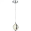 Ver imagem 1 de Pendente Vidro Esfera Cromado 7cm Led 5w 3200k Bivolt Paris Luz