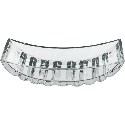 Fruteira Centro Mesa Home&co Vidro 7x29x12cm Transparente