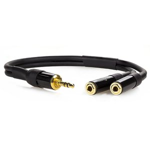 Cabo P2 Macho para 2x P2 Femea Estereo - 5 Metros