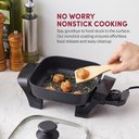 Ver imagem 3 de Elite Gourmet Eg808 Frigideira Elétrica Antiaderente 2,5qt Preto