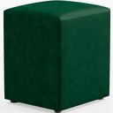 Ver imagem 2 de Kit 03 Puffs Quadrado L02 Decorativo Facto Verde - Lyam Decor