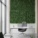 Ver imagem 2 de Kit 12 Folhagens Artificiais Placa de Samambaia para Decoração de Parede Verde Jardim Vertical
