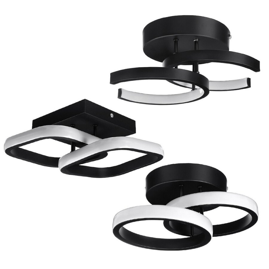 Luminária de Teto Plafon Led Moderna Lustre para Corredor Sala Quarto Cozinha - 4