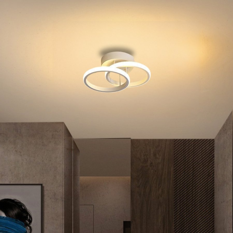 Luminária de Teto Plafon Led Moderna Lustre para Corredor Sala Quarto Cozinha - 3