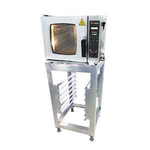 Forno Combinado Don Bidone com Cavalete 3 GN Elétrico Monifasico 220V Venâncio FCDB3E-CFC03