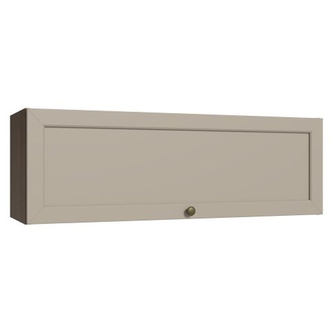 Armário Aéreo 100 Cm 1 Porta Basculante Rustic/crema Vik Madesa