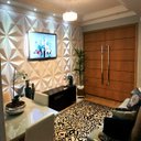 Ver imagem 2 de Kit 15 Placas 3d Decorativas para Parede e Cola 870 Ml