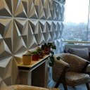 Ver imagem 1 de Kit 15 Placas 3d Decorativas para Parede e Cola 870 Ml