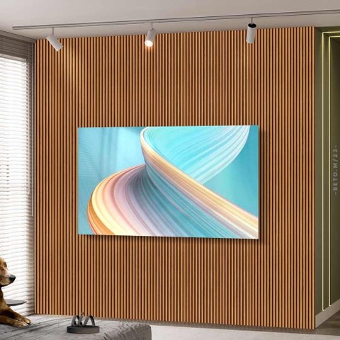 Painel Ripado em Placa 260 x 250 MDF