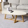 Mesa de Centro Classic Oval Off White Tebarrot - 3