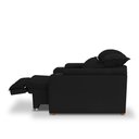 Ver imagem 4 de Poltrona Dalas Papai Retrátil Reclinável Veludo Porta Copo:preto