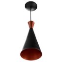 Ver imagem 2 de Pendentes Cone Preto Canadá Sala Cozinha Churrasqueir