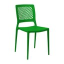Ver imagem 1 de Cadeira Empilhável Vênus Verde em Polipropileno Acrilys