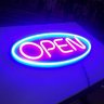 Placa Aberto Open Neon Flex para Bar Churrascarias e Lojas - 4