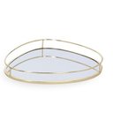 Ver imagem 1 de Bandeja em Metal com Espelho Mart Organica 33cm