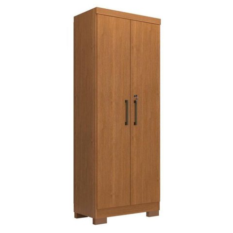 Armário Multiuso Max Plus 2 Portas MDP 60,9cm Cinamomo Fosco Zanzini Móveis