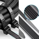 Ver imagem 4 de Abraçadeiras Nylon de Plástico Tools 300x4,8mm 50 Unidades Preta