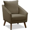 Ver imagem 2 de Kit 2 Poltronas para Sala e Escritório Decorativas Ellen Veludo Castor