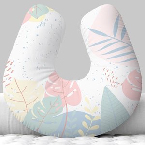 Almofada De Amamentar Floral Para Bebê Menina Am273