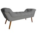 Ver imagem 1 de Recamier Sofá Divã Namoradeira Sienna 195cm King Suede