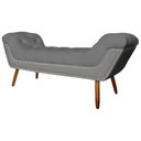 Ver imagem 5 de Recamier Sofá Divã Namoradeira Sienna 195cm King Suede