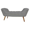 Ver imagem 4 de Recamier Sofá Divã Namoradeira Sienna 195cm King Suede