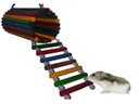 Ver imagem 7 de Brinquedo Aves Roedores playground toca casinha ponte escada