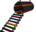 Ver imagem 1 de Brinquedo Aves Roedores playground toca casinha ponte escada