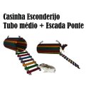 Ver imagem 2 de Brinquedo Aves Roedores playground toca casinha ponte escada