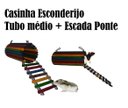 Ver imagem 2 de Brinquedo Aves Roedores playground toca casinha ponte escada