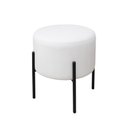 Ver imagem 1 de Puff Industrial Redondo Lig Maiart Corino Branco