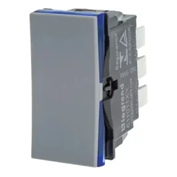 Interruptor Bipolar Paralelo Cinza 612008cz Pial Plus + - 1