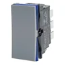 Interruptor Bipolar Paralelo Cinza 612008cz Pial Plus + - 1