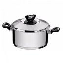 Ver imagem 1 de Caçarola Funda Aço Inox com Fundo Triplo 1,8L Solar Baquelite Tramontina