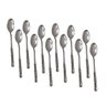 Colher Café Chá Sobremesa Inox Cabo Bolinha 11cm Kit 12 Pçs - 2