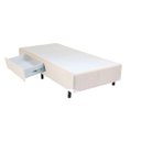 Ver imagem 1 de Cama Box Solteiro Americano com Gaveta Mega Colchões Chenille Lyon - 096x203
