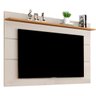 Painel para Televisão até 55 Polegadas - Mod.2028:Off White/Nature - 1