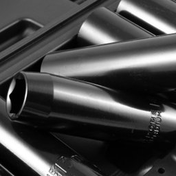 Jogo de Soquetes Impacto Longo 1/2" - 10-27mm - Aço Cromo Vanádio - 10 Peças - Eda - 3