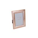 Ver imagem 1 de Porta Retrato Rosé Para 1 Foto 13X18Cm Losango 4218 Lyor