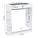 Ver imagem 2 de ARARA COM EXPOSITOR JÓIAS M196.2021.B (LOJA, CLOSET) MUNDI MOVEIS