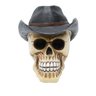 Crânio Caveira Resina Cowboy - 1