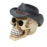Crânio Caveira Resina Cowboy - 2