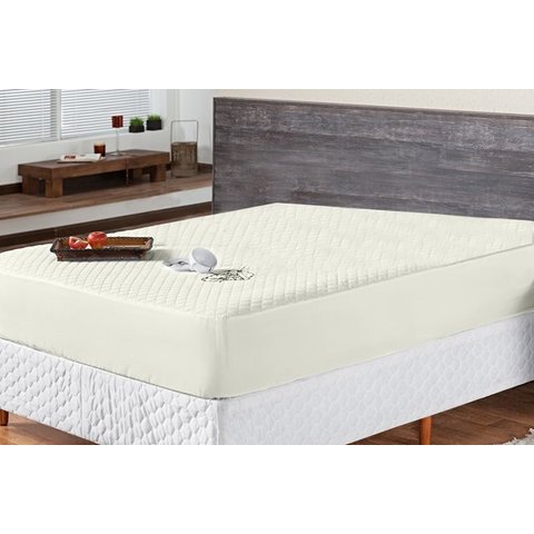 protetor colchão impermeavel matelado 40cm alt.casal palha
