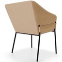 Ver imagem 7 de Kit 3 Cadeiras para Sala de Jantar Estar Living Olívia L02 Linho Bege Escuro - Lyam Decor