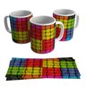 Caneca Arte Contemporânea Moderna Quadro Abstrato Colorido - 1