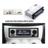 Radio Vintage Retro Usb Bluetooth Carro Antigo Fusca Opala - 1