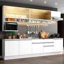 Ver imagem 6 de Armário de Cozinha Completa 300cm Branco Verona Madesa 01