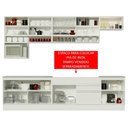 Ver imagem 4 de Armário de Cozinha Completa 300cm Branco Verona Madesa 01